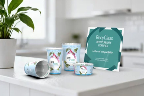RecyClass Family Certification for K3® r100 Made of PP & PET